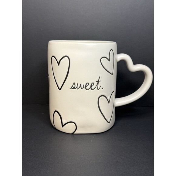 Rae Dunn Other - Rae Dunn “Sweet” Mug - Handcrafted Ceramic Mug with Heart Design - Perfect Gift!